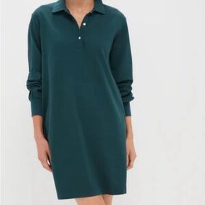 NWT Tuckernuck June Bug Pique Frances Polo Dress x-large XL green